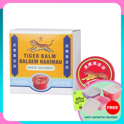 TIGER BALM White Ointment Balm 4g