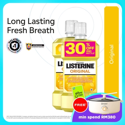 LISTERINE - Listerine Original 750ML Twin Pack image