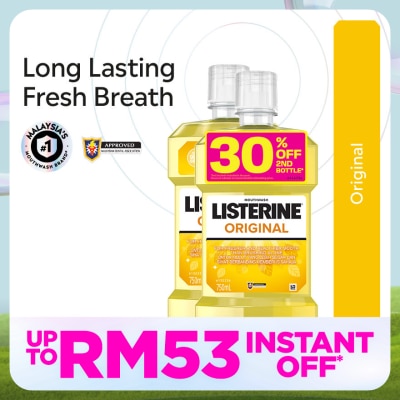 LISTERINE Listerine Original 750ML Twin Pack