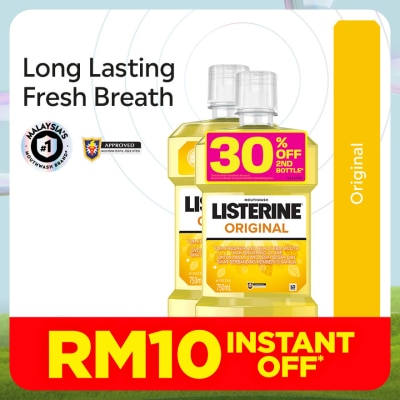 LISTERINE Listerine Original 750ML Twin Pack