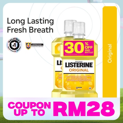 LISTERINE Listerine Original 750ML Twin Pack