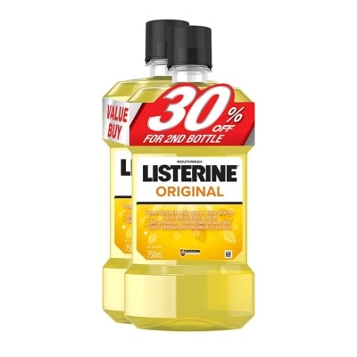 LISTERINE Listerine Original 750ML Twin Pack