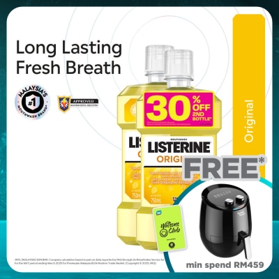 LISTERINE Listerine Original 750ML Twin Pack