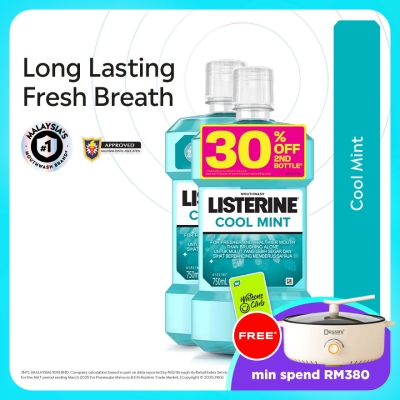 LISTERINE - Listerine Cool Mint 750ml Twin Pack image