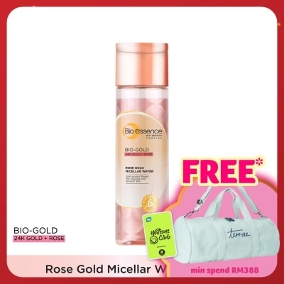 BIO-ESSENCE BIO-GOLD ROSE GOLD MICELLAR WATER 190ML