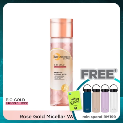BIO-ESSENCE BIO-GOLD ROSE GOLD MICELLAR WATER 190ML