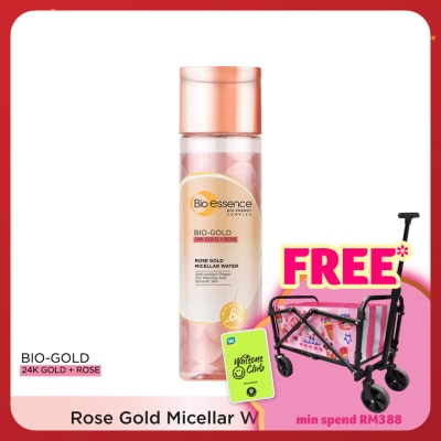 BIO-ESSENCE BIO-GOLD ROSE GOLD MICELLAR WATER 190ML