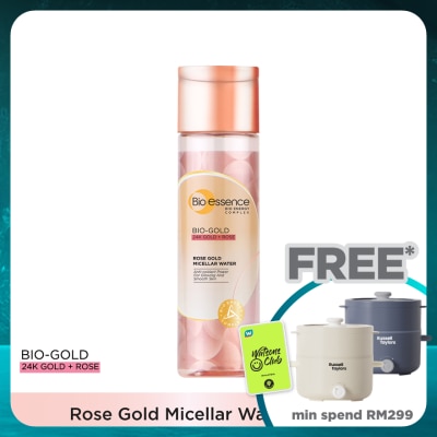 BIO-ESSENCE BIO-GOLD ROSE GOLD MICELLAR WATER 190ML