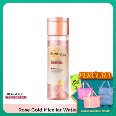 BIO-ESSENCE - BIO-GOLD ROSE GOLD MICELLAR WATER 190ML