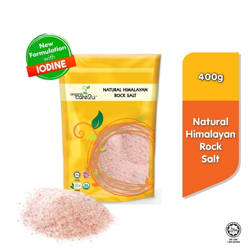 Natural Himalayan Rock Salt (400g x 3 Packs)