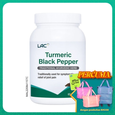 LAC - Turmeric Black Pepper Caplet 60s