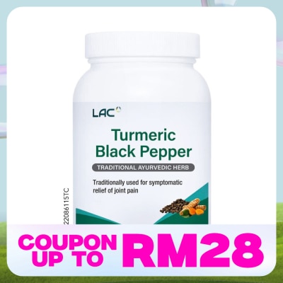 LAC Turmeric Black Pepper Caplet 60s