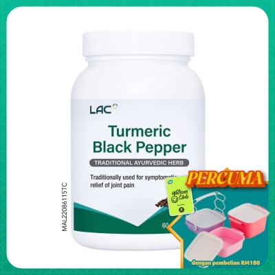 LAC - Turmeric Black Pepper Caplet 60s