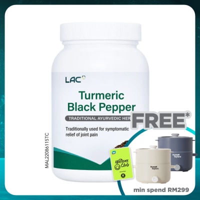 LAC Turmeric Black Pepper Caplet 60s