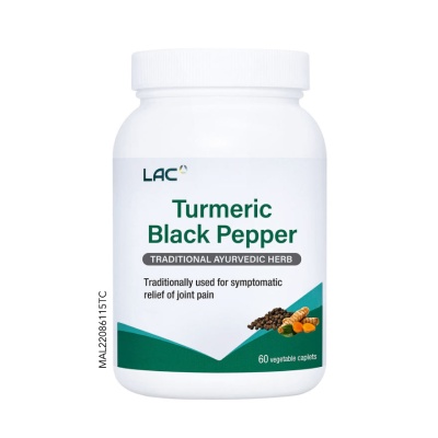 LAC - Turmeric Black Pepper Caplet 60s image
