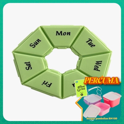 WATSONS - Weekly Pill Box 7 Sided 1's