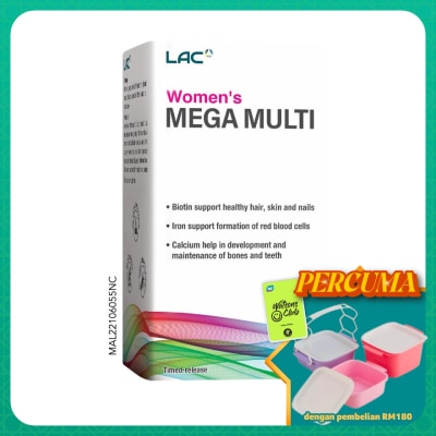 LAC - Women's Mega Multi Time-Release Caplet 90s