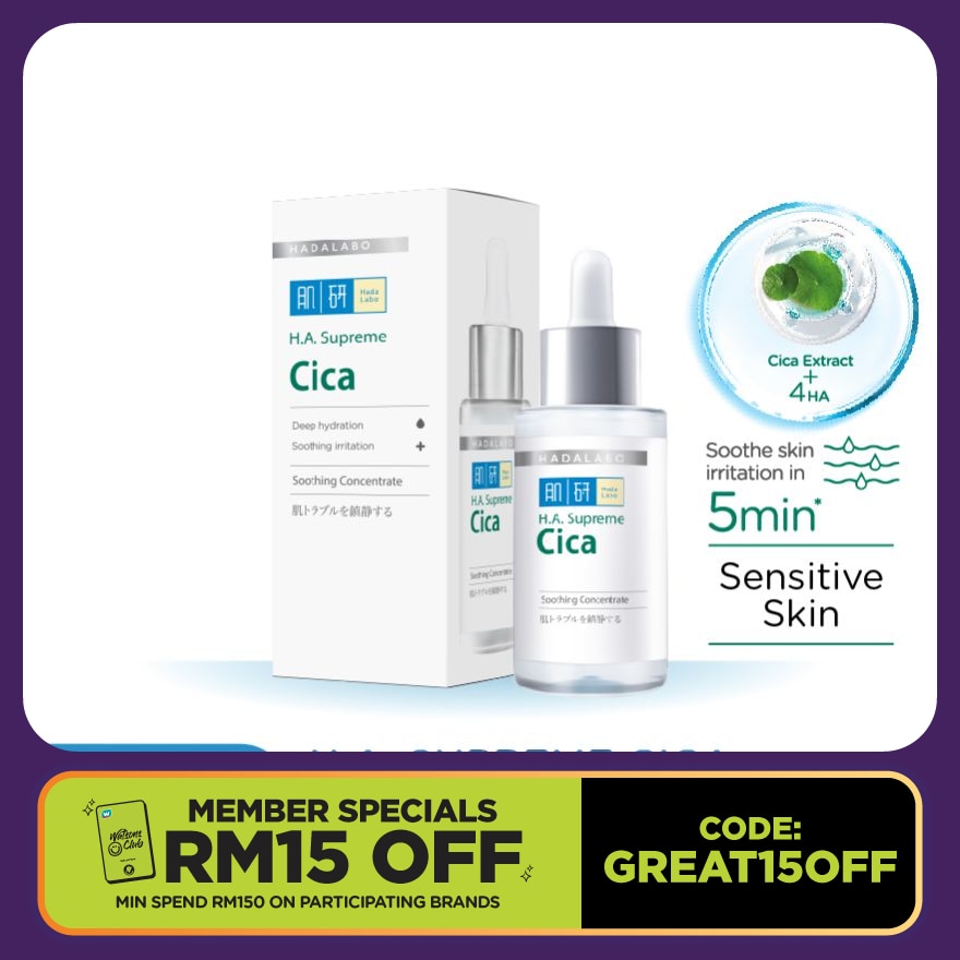 HA Supreme Cica Hydrating Concentrate 30ml