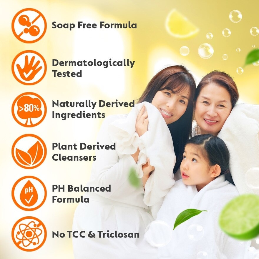 Body Wash Fresh Yuzu Citrus 250g