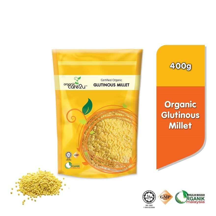 Organic Glutinous Millet (400g x 3 Packs)