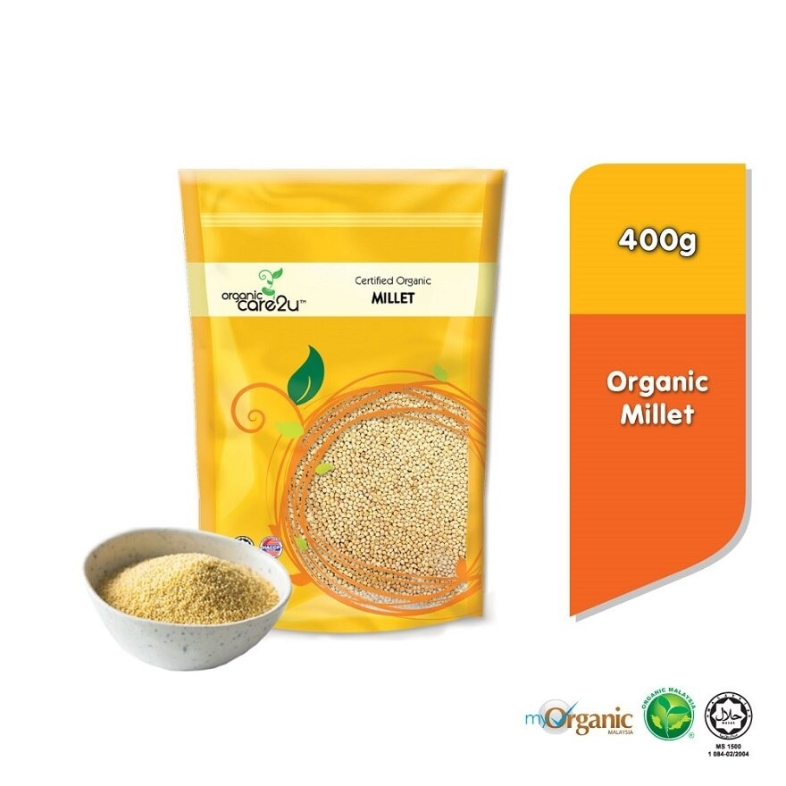 Organic Millet (400g x 3 Packs)