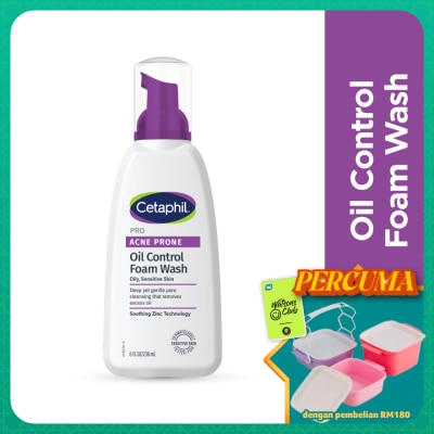 CETAPHIL - PRO Acne Prone Oil Control Foam Wash 236ml