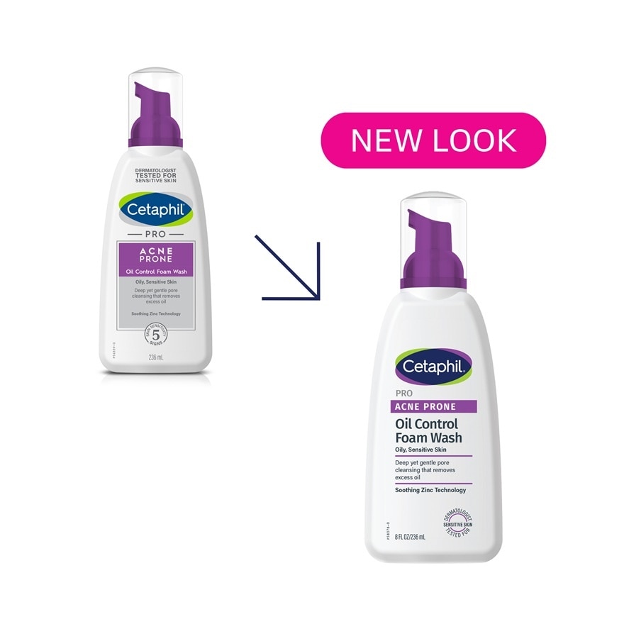 PRO Acne Prone Oil Control Foam Wash 236ml