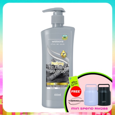 WATSONS - Charcoal Treatment Shampoo 400ml