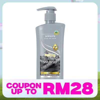 WATSONS Charcoal Treatment Shampoo 400ml