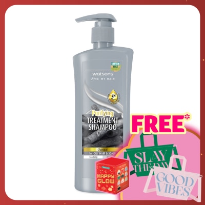 WATSONS Charcoal Treatment Shampoo 400ml