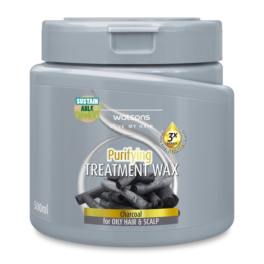 Charcoal Treatment Wax 500ml