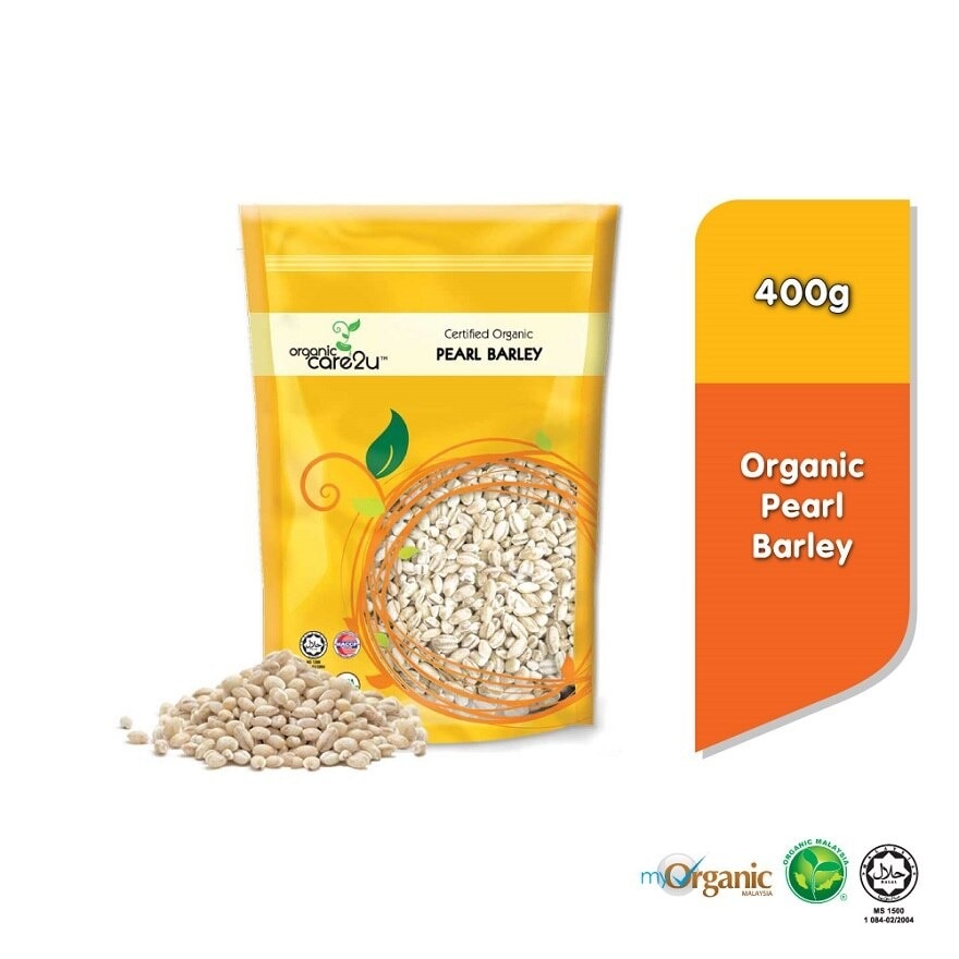 Organic Pearl Barley (400g x 3 Packs)