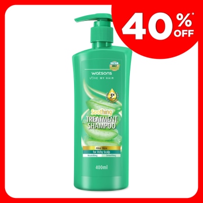 WATSONS Aloe Vera Treatment Shampoo 400ml