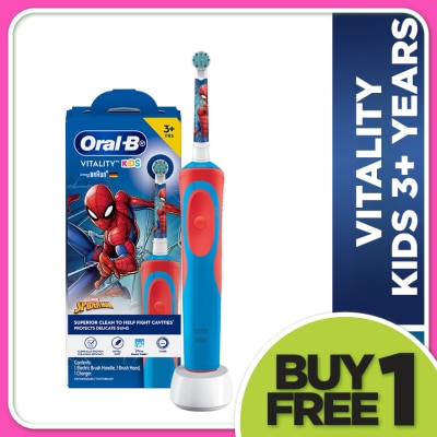 ORAL-B Power toothbrush Kids Stages Spiderman 1s