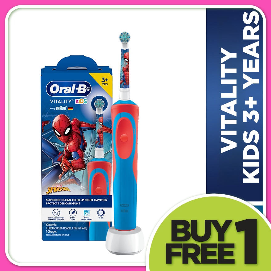 Power toothbrush Kids Stages Spiderman 1s