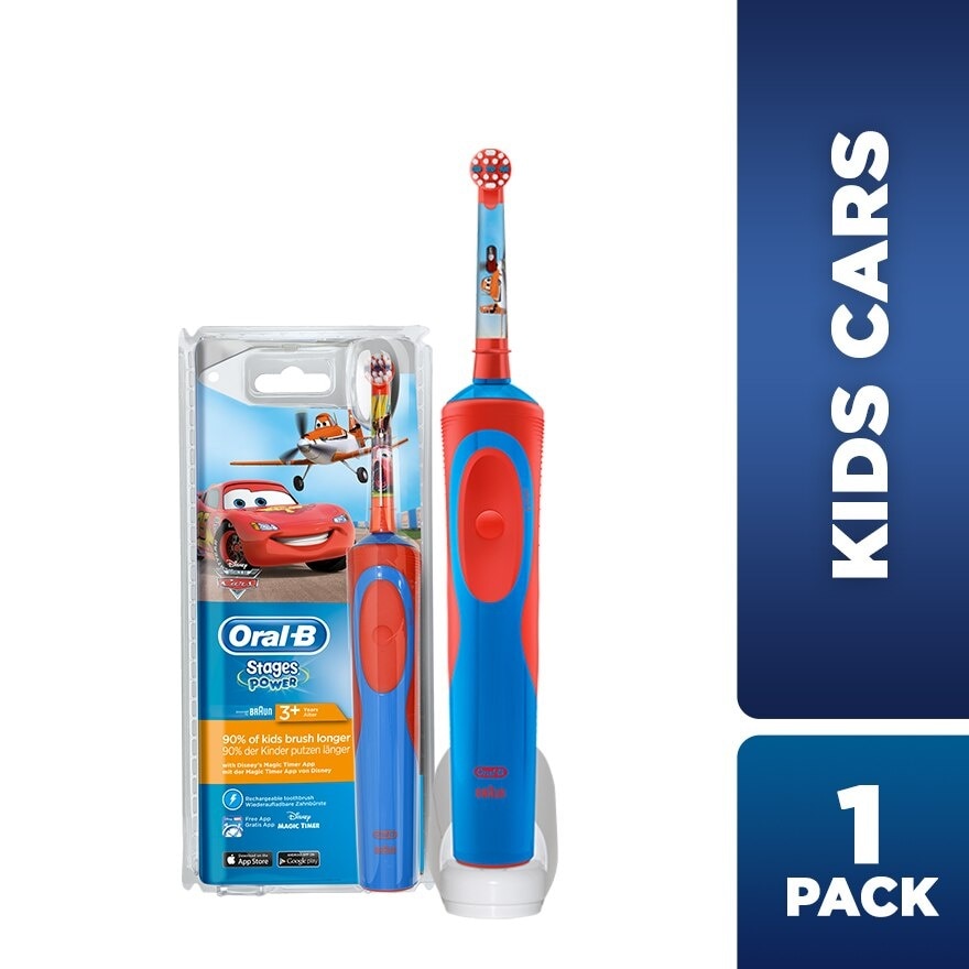 Power toothbrush Kids Stages Cars 1s