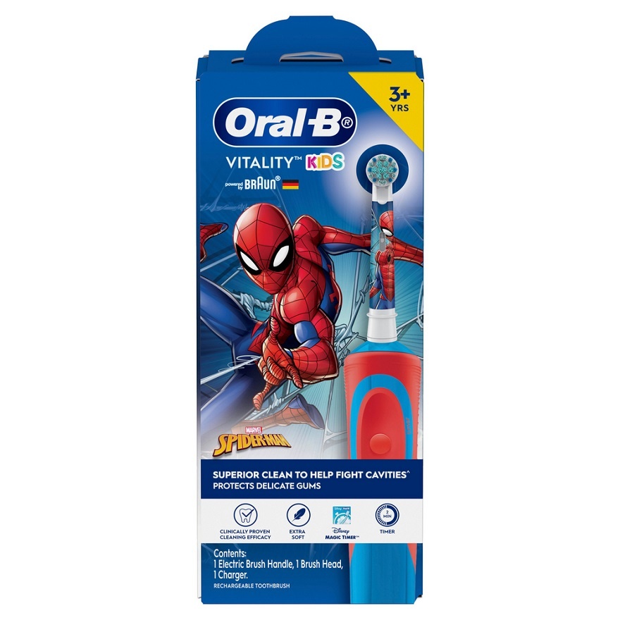 Power toothbrush Kids Stages Spiderman 1s image