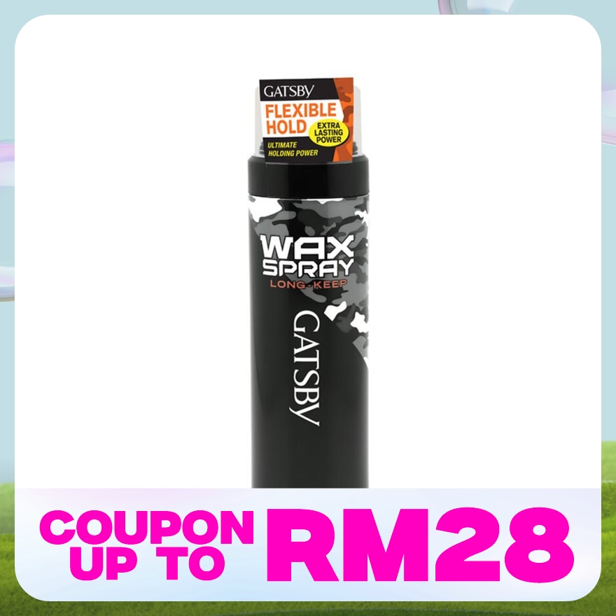 Long Keep Hair Wax Spray 180g