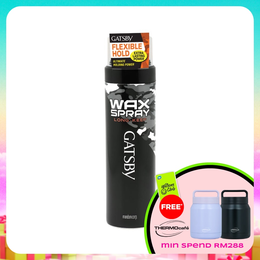 Long Keep Hair Wax Spray 180g