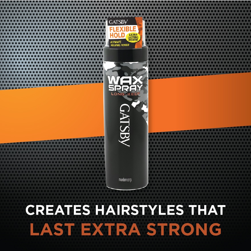 Long Keep Hair Wax Spray 180g image