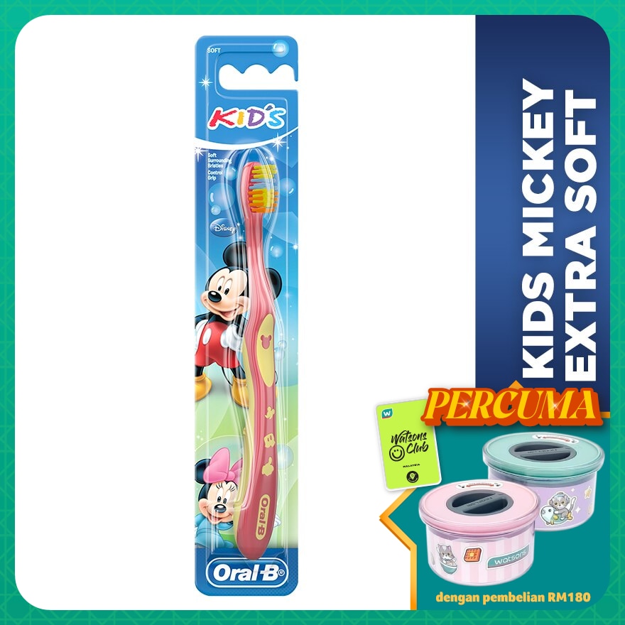 Toothbrush Mickey Kids Extra Soft 1S (2-7 years old)