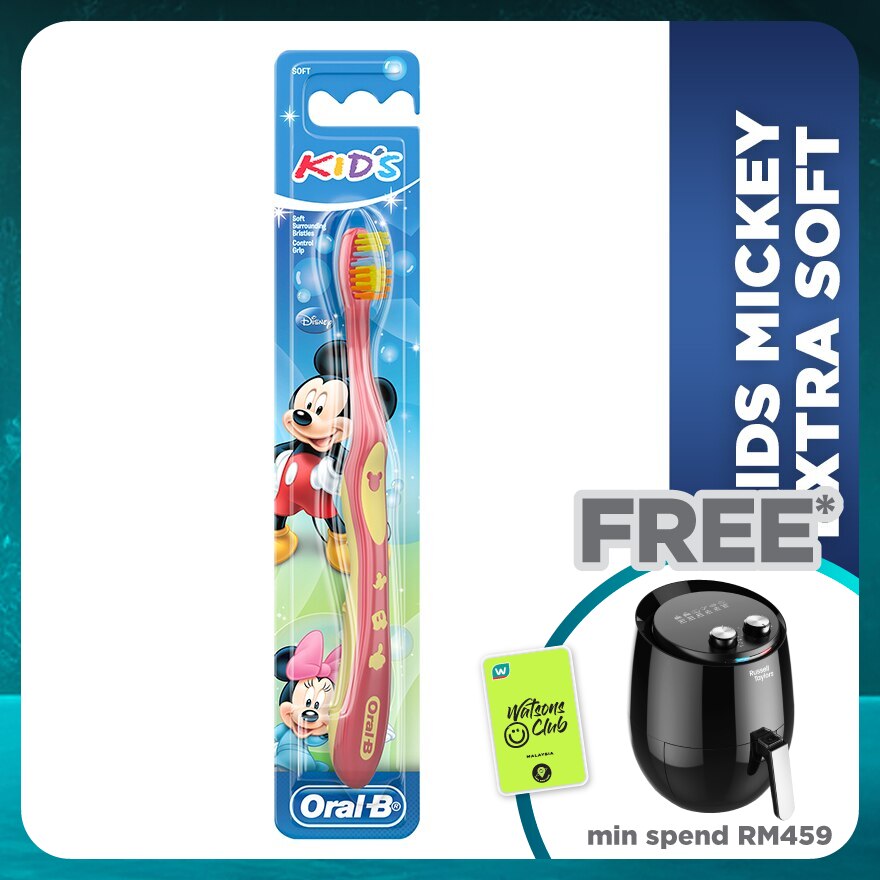 Toothbrush Mickey Kids Extra Soft 1S (2-7 years old)