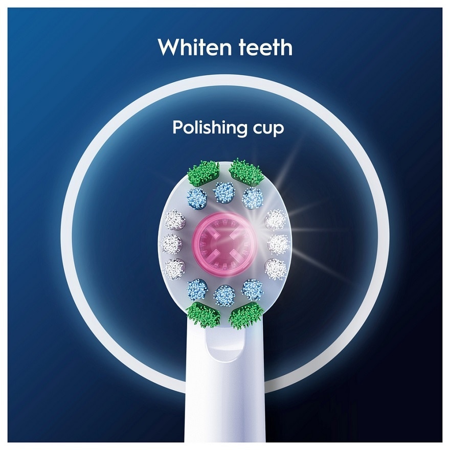Power Toothbrush Vitality 3D White Handle 1s