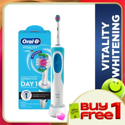 ORAL-B - Power Toothbrush Vitality 3D White Handle 1s
