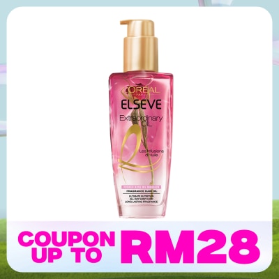 L'OREAL PARIS ELSEVE EXTRAORDINARY FLORAL OIL ROSE 100ML