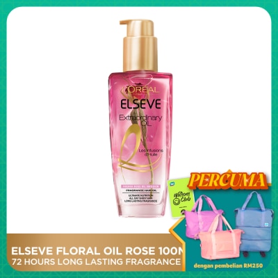 L'OREAL PARIS ELSEVE EXTRAORDINARY FLORAL OIL ROSE 100ML
