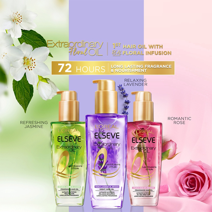 EXTRAORDINARY FLORAL OIL ROSE 100ML image