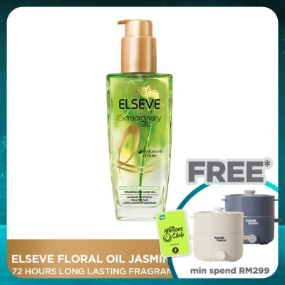 L'OREAL PARIS ELSEVE EXTRAORDINARY FLORAL OIL JASMINE 100ML
