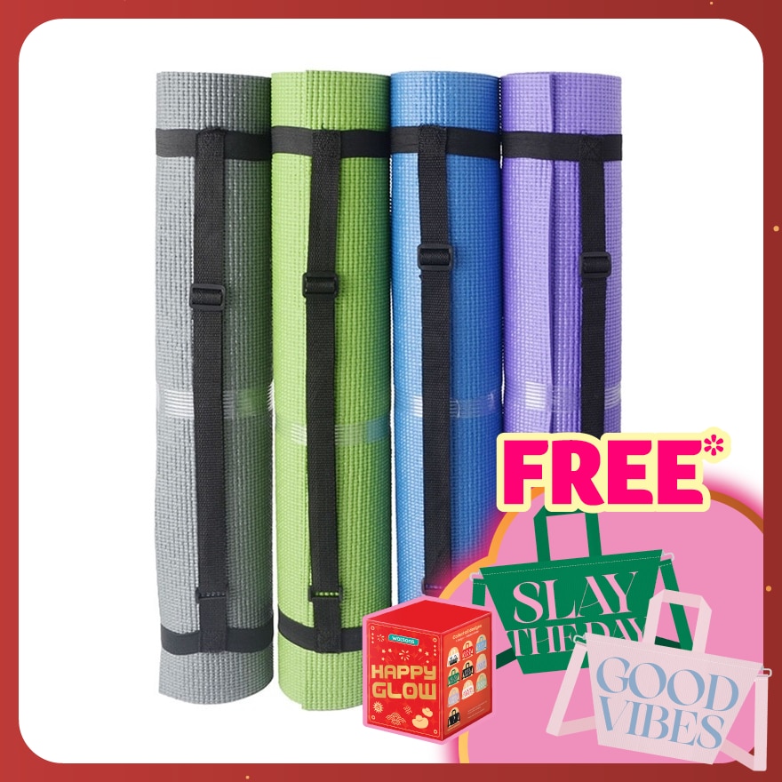 Yoga Mat 5mm Assorted Colour 1's