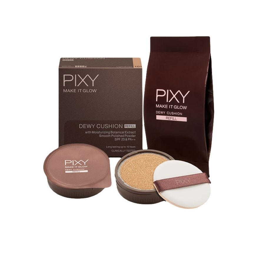 Make It Glow Dewy Cushion 101 Light Beige Refill image